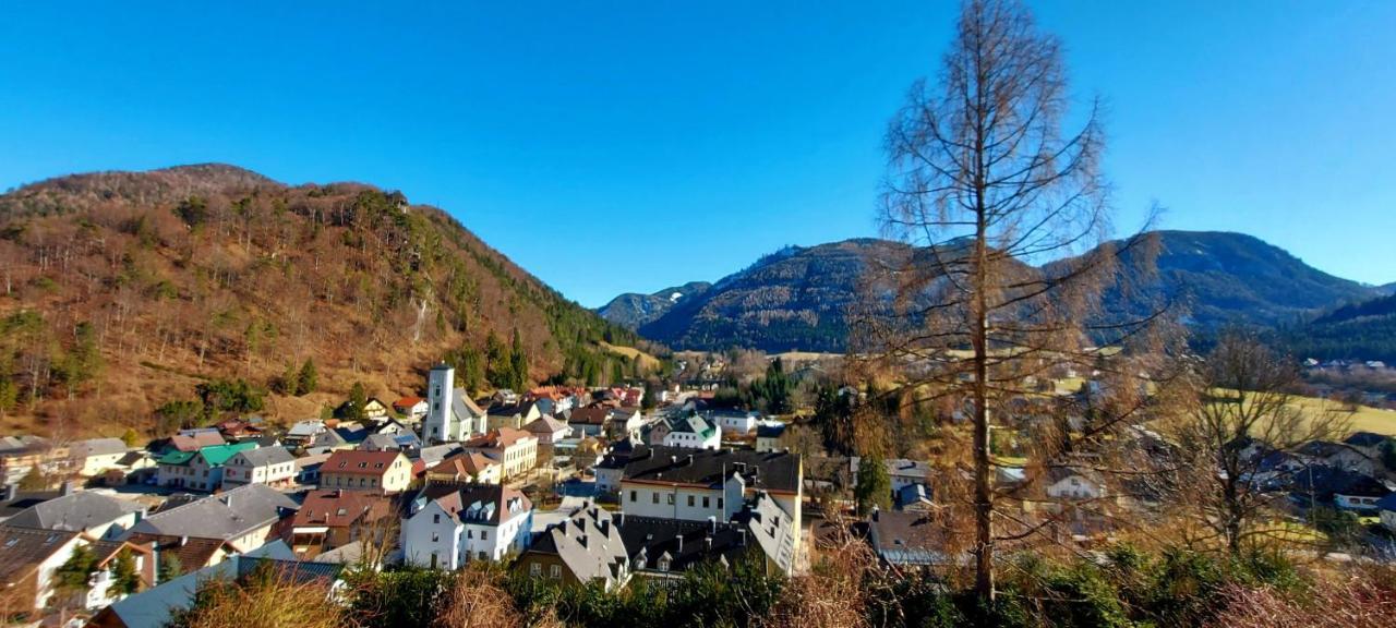 Ferienwohnung Bergspass Gaming Eksteriør billede