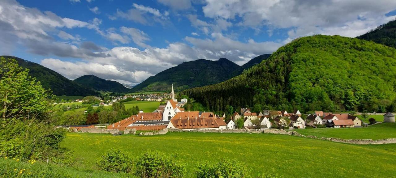 Ferienwohnung Bergspass Gaming Eksteriør billede